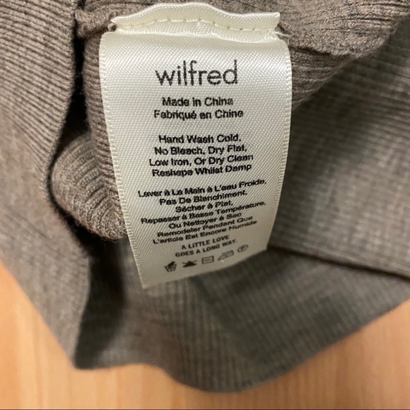 Aritzia Wilfred Croquis Off the Shoulder Sweater S - Picture 7 of 7